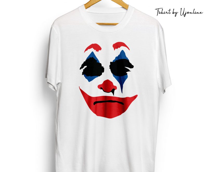 JOKER ILLUSTRATION graphic t-shirt design