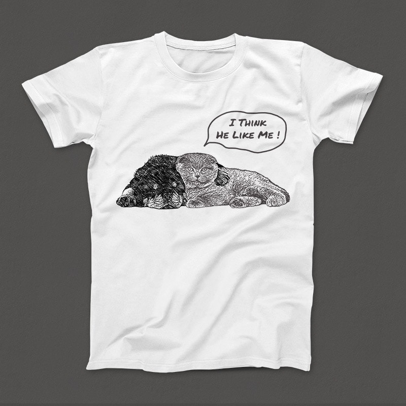 Love of Pets commercial use t-shirt design