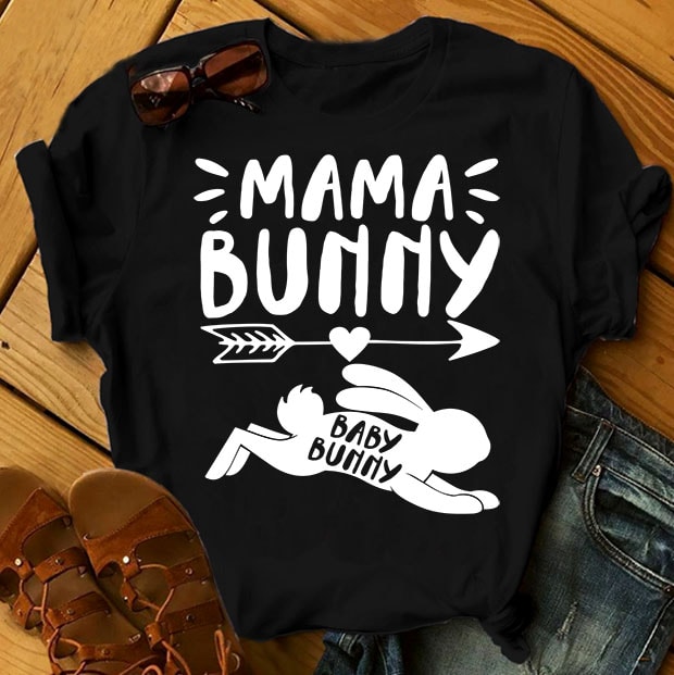 Easter Bundle – Part 1 – 68 Designs t shirt designs for print on demand