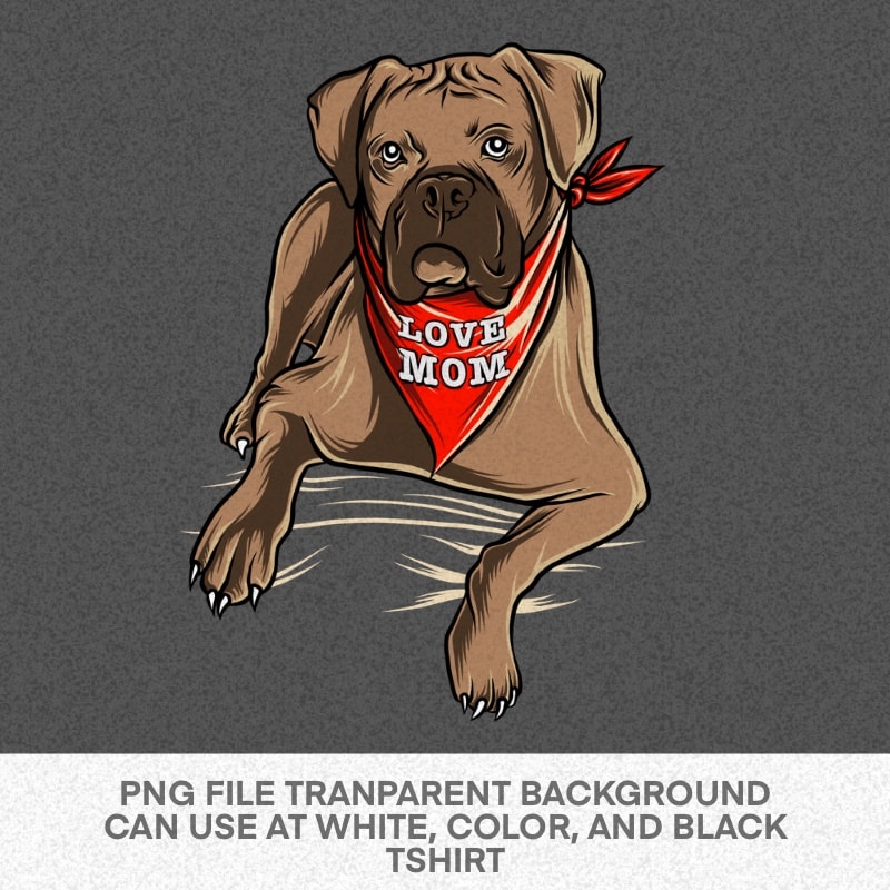 boxer dog i love mom hand drawing png,boxer dog i love mom design,boxer dog i love mom vector,boxer dog mom png,boxer dog tatoo i love
