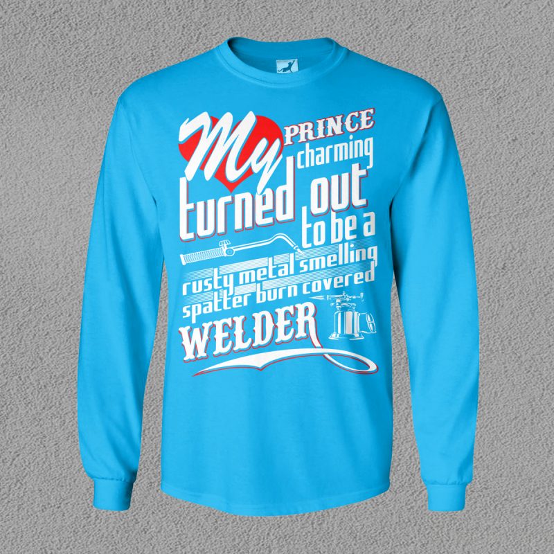 Welder Wife shirt design png