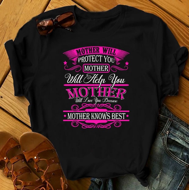 Mother’s Day Bundle Part 1 – 200 Designs – 90% t shirt design for merch teespring and printful