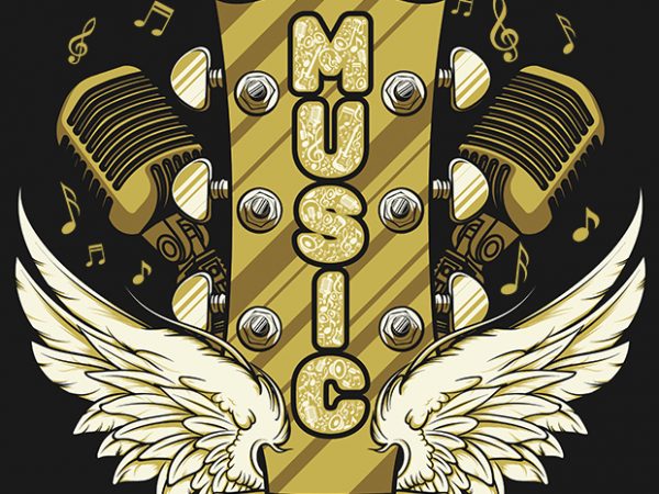 Musicians soul t shirt design for download