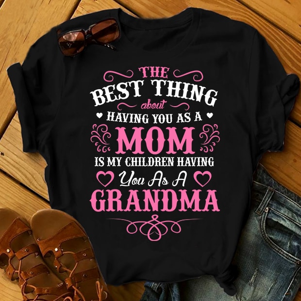 Mother’s Day Bundle Part 1 – 200 Designs – 90% t shirt design for merch teespring and printful