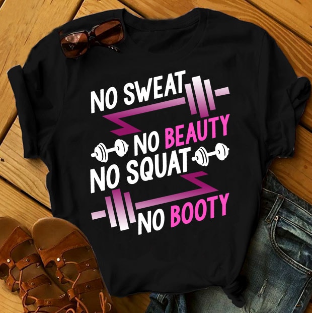 t-shirt vector GYM Bundle Part 1 - 50 Designs - 90% OFF