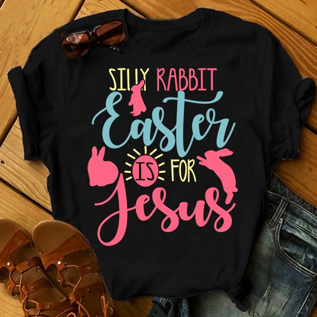 Easter Bundle – Part 1 – 68 Designs t shirt designs for print on demand