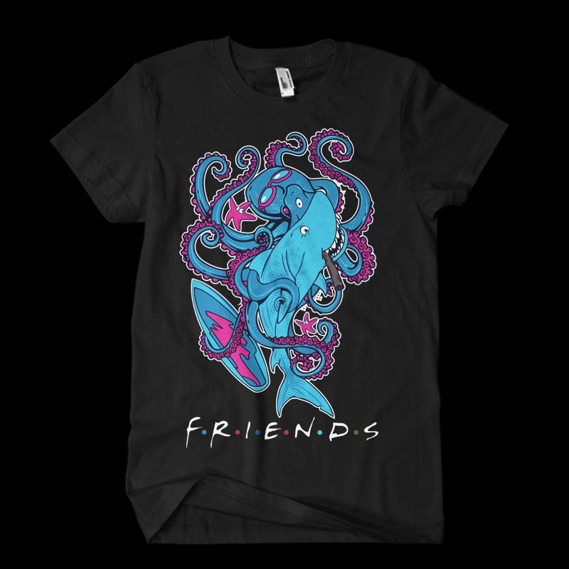 Friends Friends t-shirt design for sale