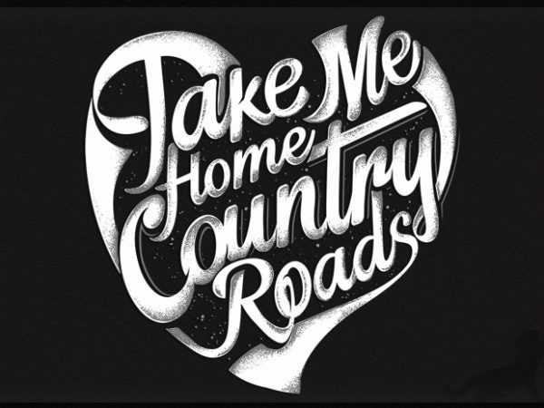 Take me home commercial use t-shirt design