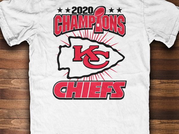 Super bowl 2020 champs t shirt design for sale