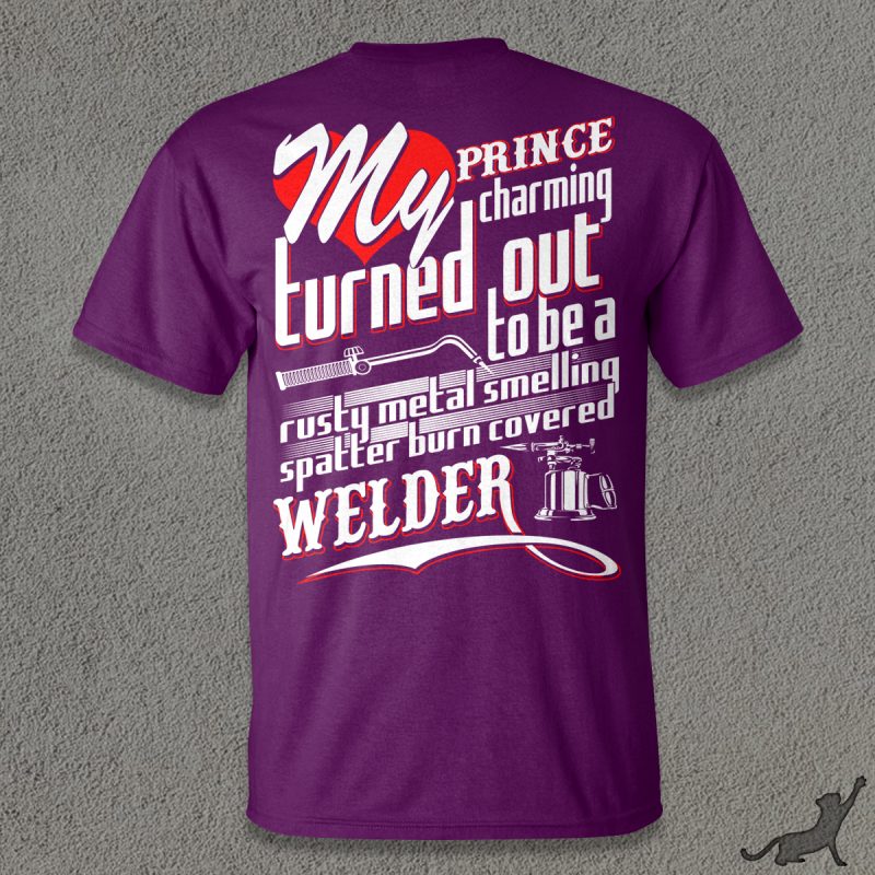 Welder Wife shirt design png