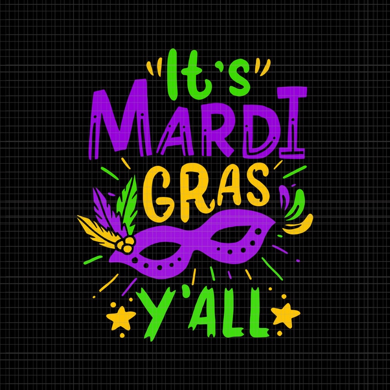 mardi gras shirt embroidery design