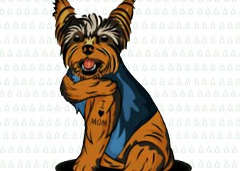 yorkshire terrier tattoos i love mom png,yorkshire terrier tattoos i love mom, i love mom yorkshire terrier , yorkshire terrier dog i love mom png,yorkshire