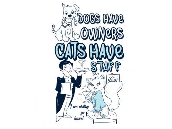 Cats have stuff shirt design png