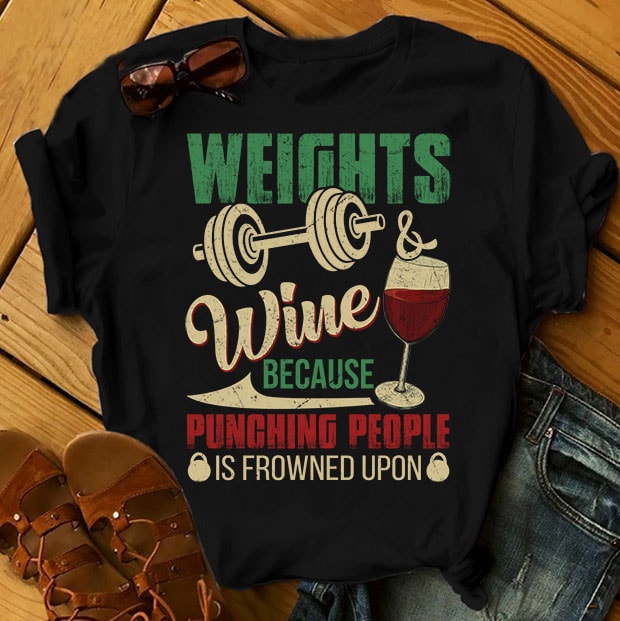 t-shirt vector GYM Bundle Part 1 - 50 Designs - 90% OFF