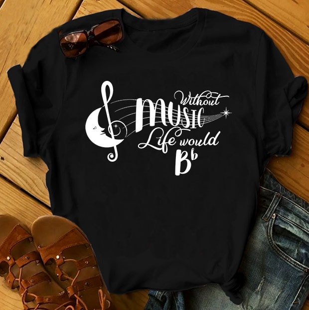 Music Bundle Part 1 – 62 Designs t-shirt design for merch by amazon