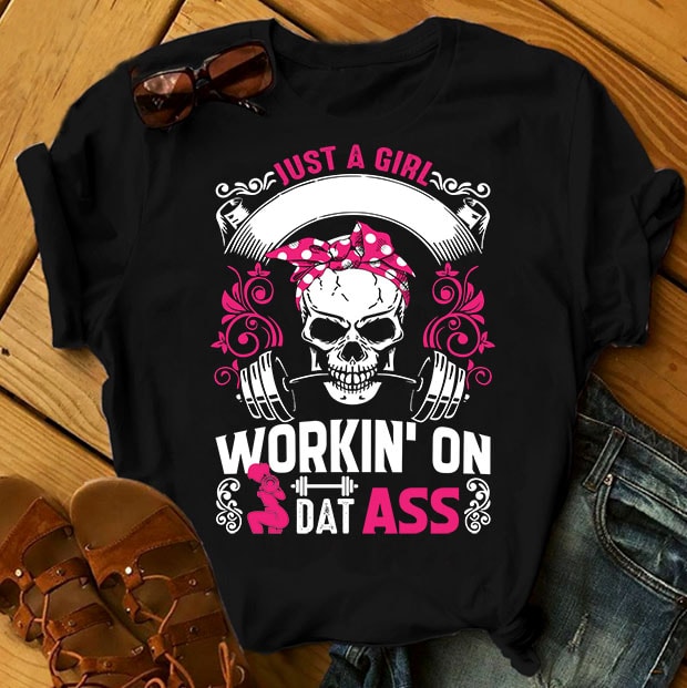 t-shirt vector GYM Bundle Part 1 - 50 Designs - 90% OFF