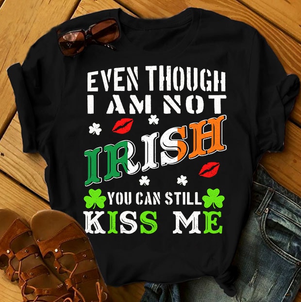 SPECIAL ST PATRICK’s DAY PART 4- 127 EDITABLE DESIGNS – 90% OFF – PSD and PNG – LIMITED TIME ONLY! buy t shirt design artwork