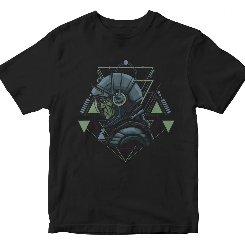 astronaut design galaxy t-shirt design png
