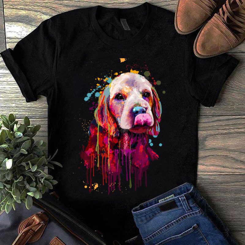 Super Cool Dog Hand Drawn Bundle – Part 1 tshirt design for sale