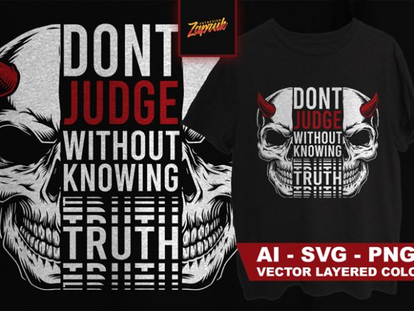 Cool skull quotes #1- tshirt design for sale