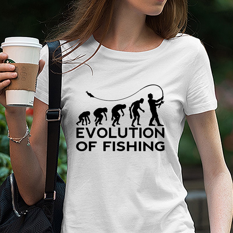 Fishing Gifts For Men – Funny , Fisherman Gift For Dad – Angler Fish Gifts - Fishing Evolution EPS SVG PNG DXF digital download buy
