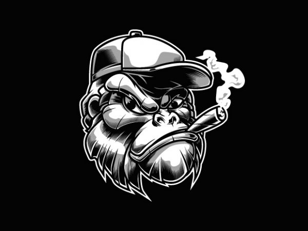 Gorilla buy t shirt design