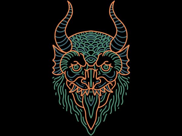 Krampus tshirt design