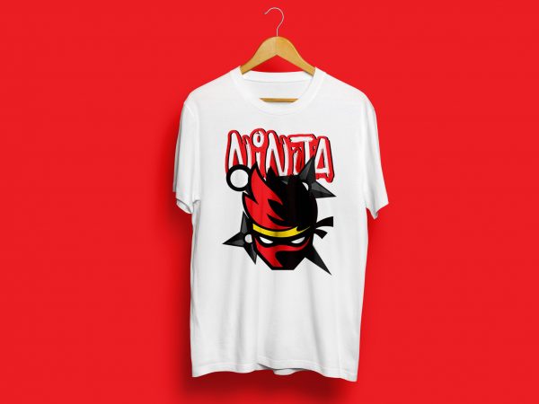 Ninja Graphic T Shirt Design For Commercial Use Svg Eps Ai Jpg Png Vinyl Cut Buy T Shirt Designs
