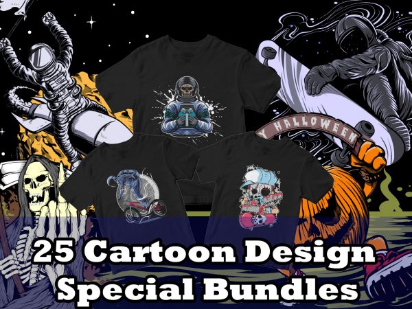 25 cartoon design special bundles