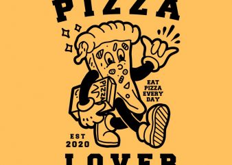 pizza lover tshirt design