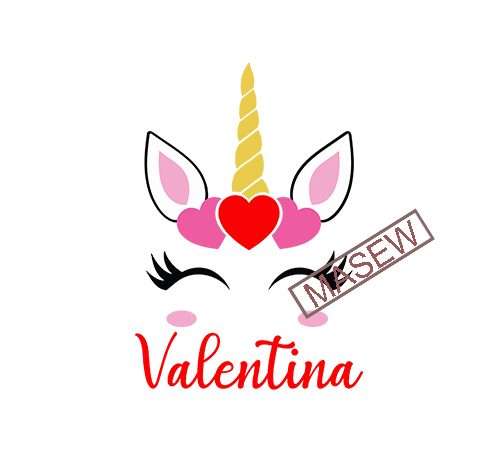 Valentines unicorn svg, valentine’s svg, girl’s valentine download, monogram svg, eps png, dxf, toddler valentine’s design, baby valentines digital download buy t shirt design for