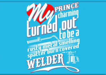 Welder Wife shirt design png