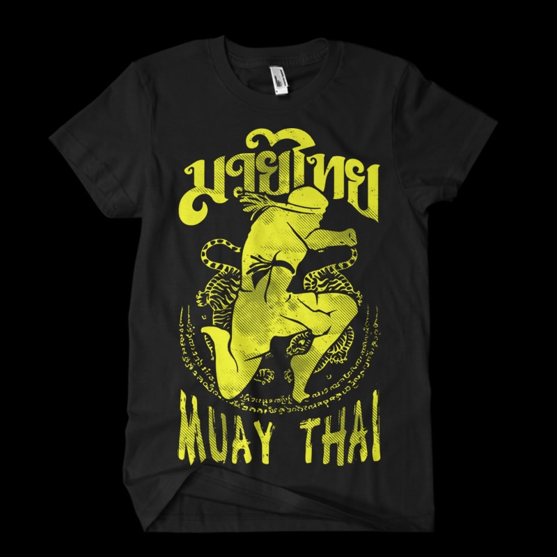 Muay Thai 14 t shirt design for purchase