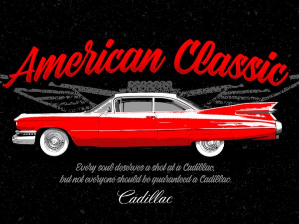 American classic cadillac car vintage png transparent background buy t shirt design
