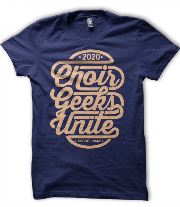 Choir Geeks unite t shirt design for purchase