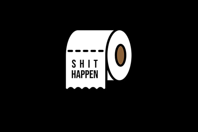 shit happen toilet paper for coronavirus, covid-19 t-shirt design for commercial use