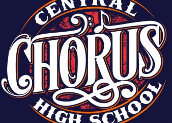 Chorus 2020 (2) commercial use t-shirt design