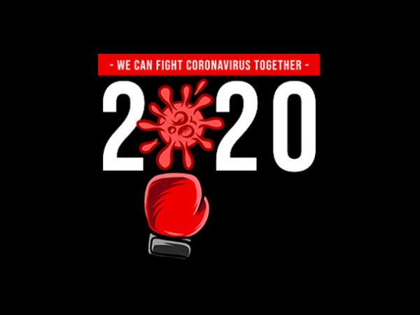 2020 we can fight coronavirus together buy t shirt design
