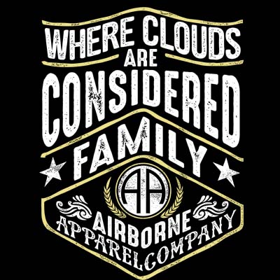 Where clouds are considered family shirt design png t shirt design template