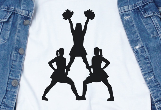 Cheer Mom SVG Bundle – Cheers – Funny Tshirt Design