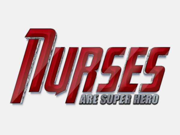 Nurses are super heroes, avengers style t-shirt design png