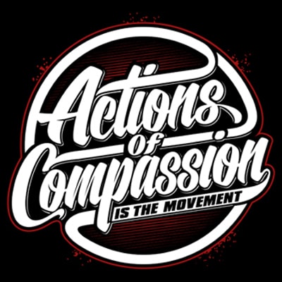 Actions of compassion buy t shirt design artwork