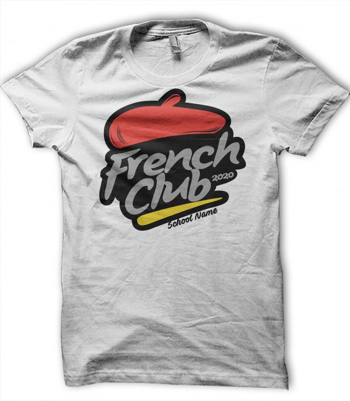 French Club (2) t shirt design to buy