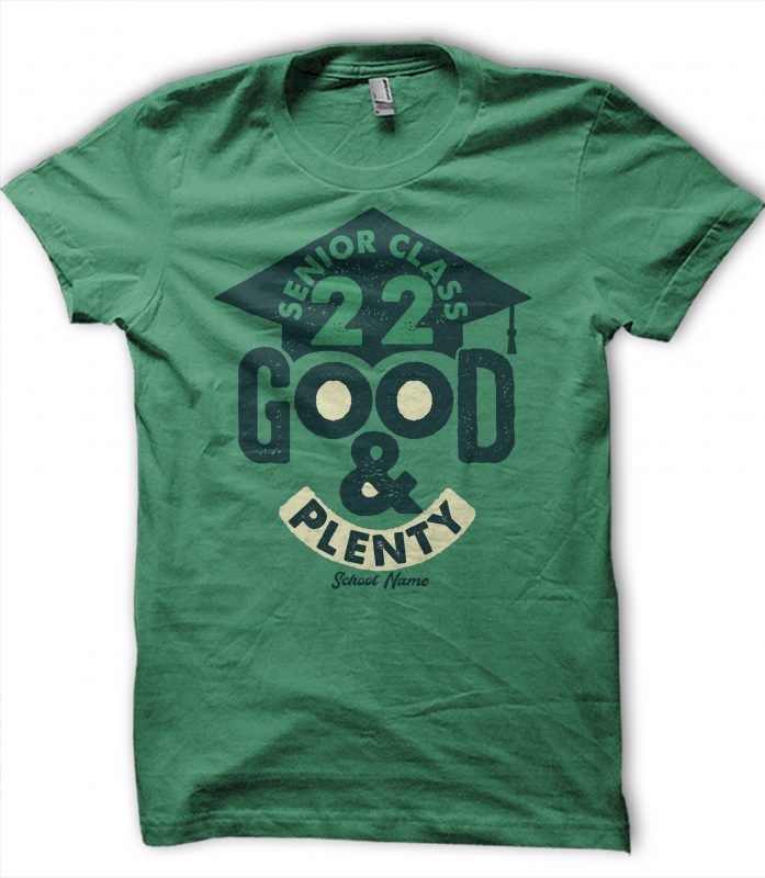 Good & Plenty commercial use t-shirt design