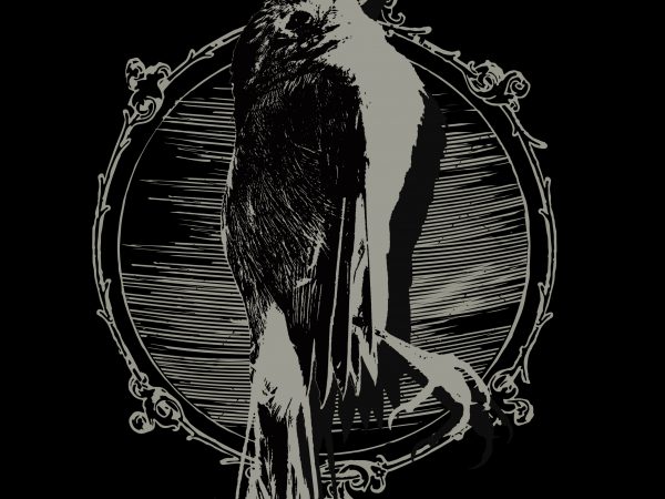 Dead birds #2 print ready t shirt design