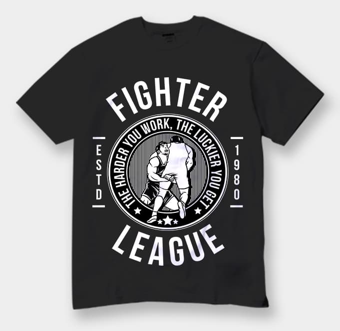 Wrestling vector tshirt design for sale