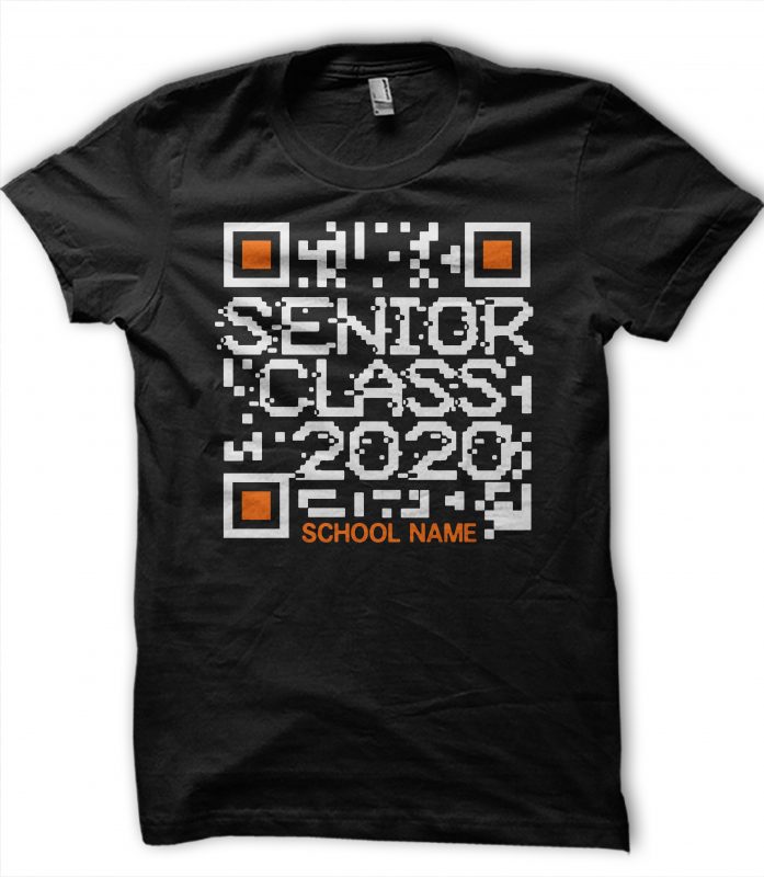 Senior Class 2020 t shirt design for purchase