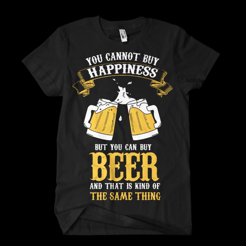 cool beer bundle commercial use t shirt designs