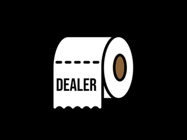 Dealer toilet paper for coronavirus, covid-19 t-shirt design for commercial use