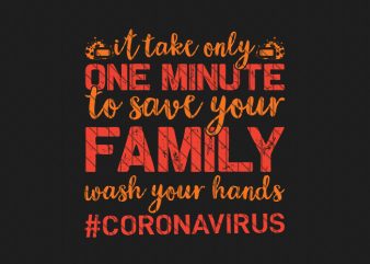 corona virus awareness tshirt design